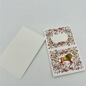 Dior Floral Lion Small Cards